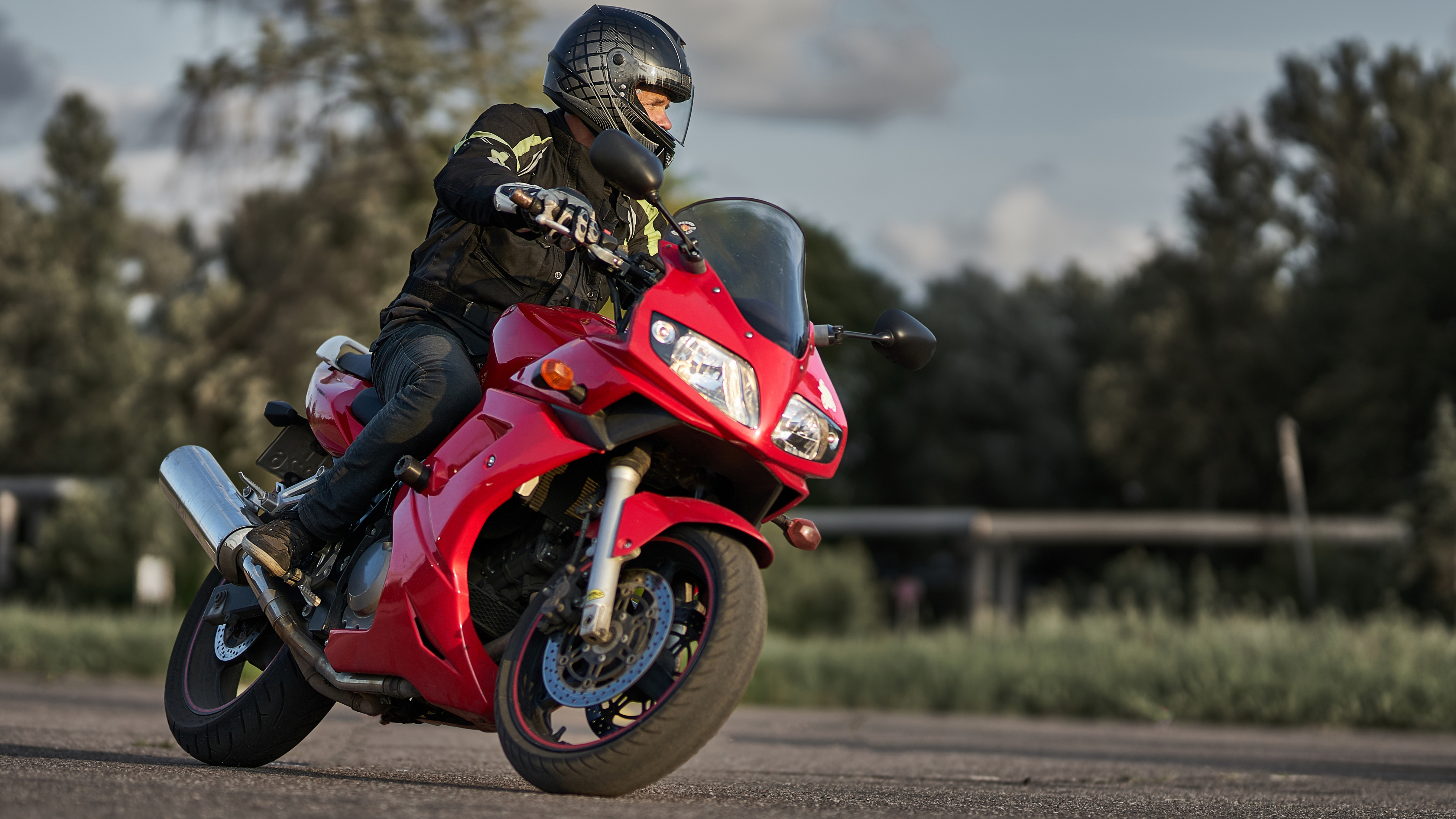 Enjoy your motorcycle, but be safe
