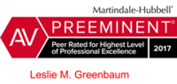 AV Preeminent Peer Rated 2017