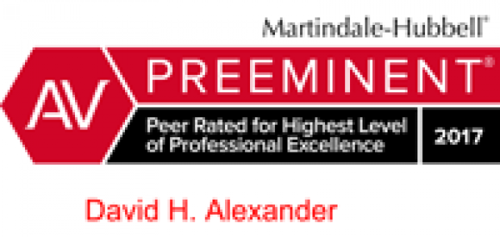 AV Preeminent Peer Rated 2017